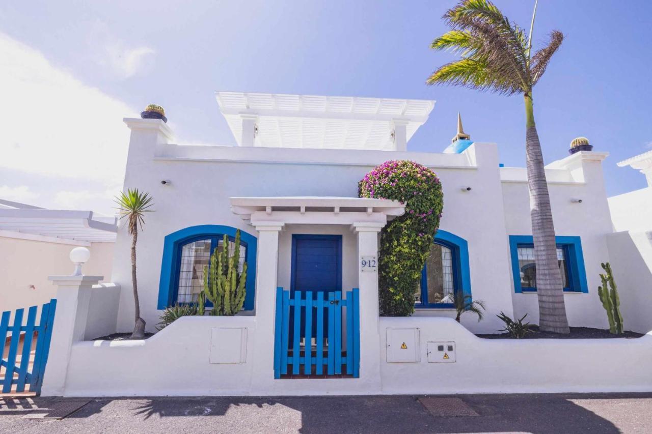 Villa Tiguaro Lujo Piscina Climatizada Jacuzzi AC WIFI Bahiazul Villa 912 Corralejo Esterno foto