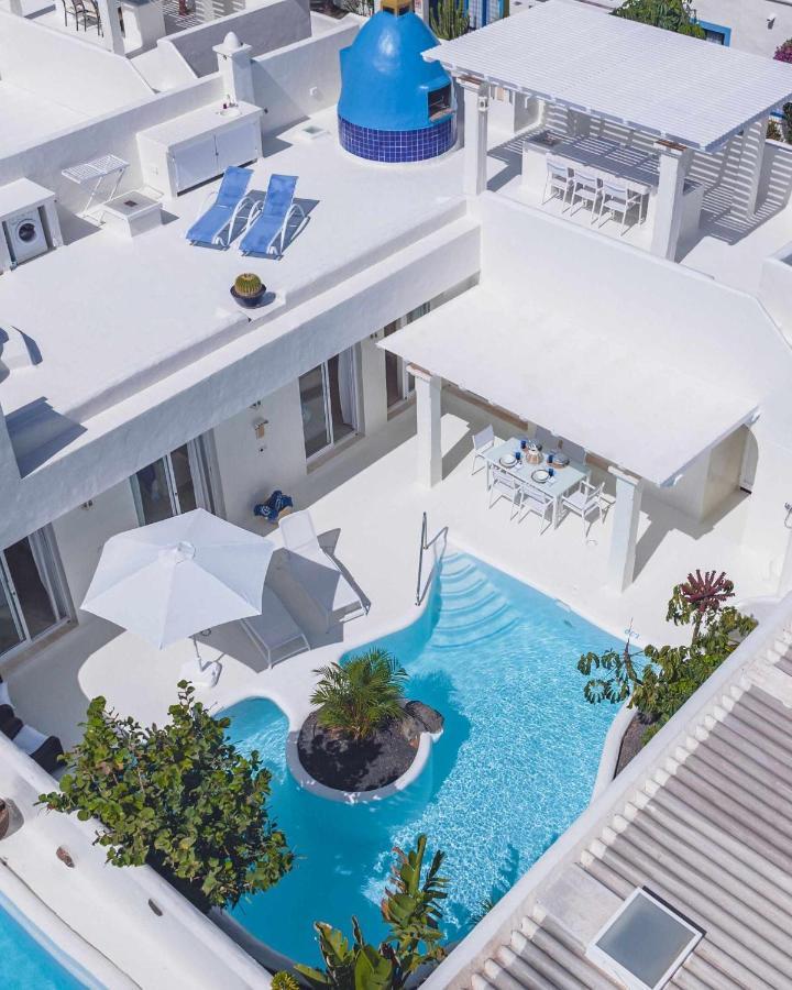 Villa Tiguaro Lujo Piscina Climatizada Jacuzzi AC WIFI Bahiazul Villa 912 Corralejo Esterno foto